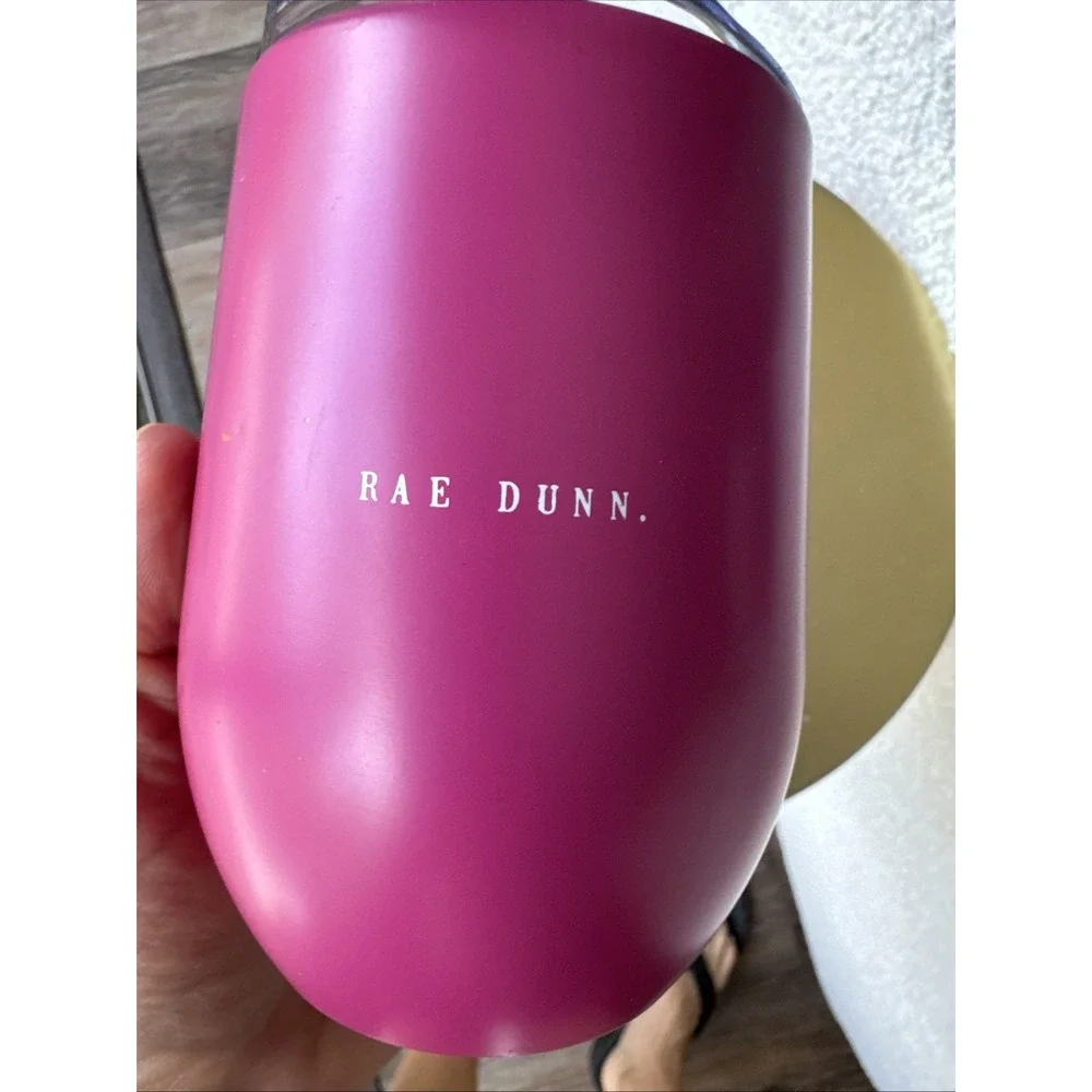RAE DUNN Insulated Stainless‎ Steel Wine Tumbler BEACH BABE